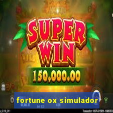 fortune ox simulador